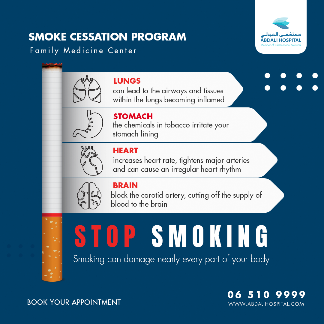 Smoking Cessation Program Abdali Hospital